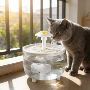 Automatic Cat Water Fountain USB Electric Mute Pet Drinking Dispenser with Filter Drink Bowl for Cats Water Dispenser