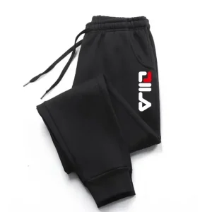 Autumn Winter Men's Joggers Drawstring Casual Pants Fleece Sweatpants Workout Running Gym Fitness Sports Trousers WK007