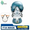BMC F1A Full Face Mask With Headgear For CPAP BiPAP Machine Sleep Apnea CPAP Full Mask Extra Cleaning Brush Mask for Resmed CPAP
