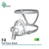 BMC F4 CPAP Full Face Mask Sleep Apnea Mask For Apnea Snoring Mask Treat Anti snoring Sleep Aid With Headgear Suitable 22m Tube