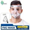 BMC FM2 Full Face Mask For CPAP Bipap Machine COPD Anti Snoring Sleep Apnea with Headgear Nasal Face Mask Suitable 22mm Hose
