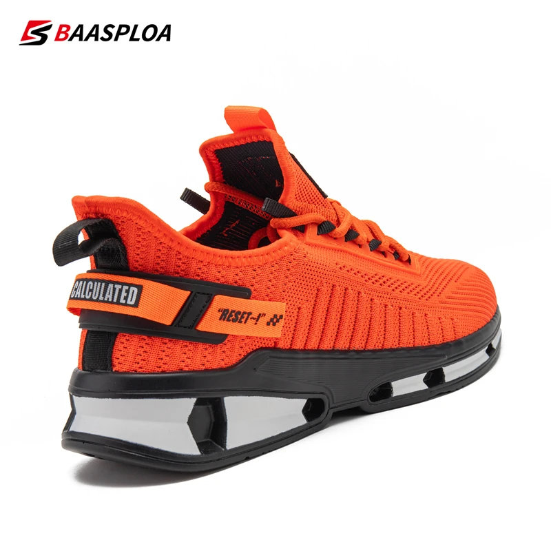 Baasploa Lightweight Running Shoes For Men Casual Men's Designer Mesh Sneakers Lace-Up Male Outdoor Sports Walking Shoes - Image 5