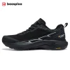 Baasploa Men Hiking Shoes Breathable Mesh Outdoor Shoes Men Lightweight Comfort Casual Sneakers Non-Slip Wear Resistant Shoes