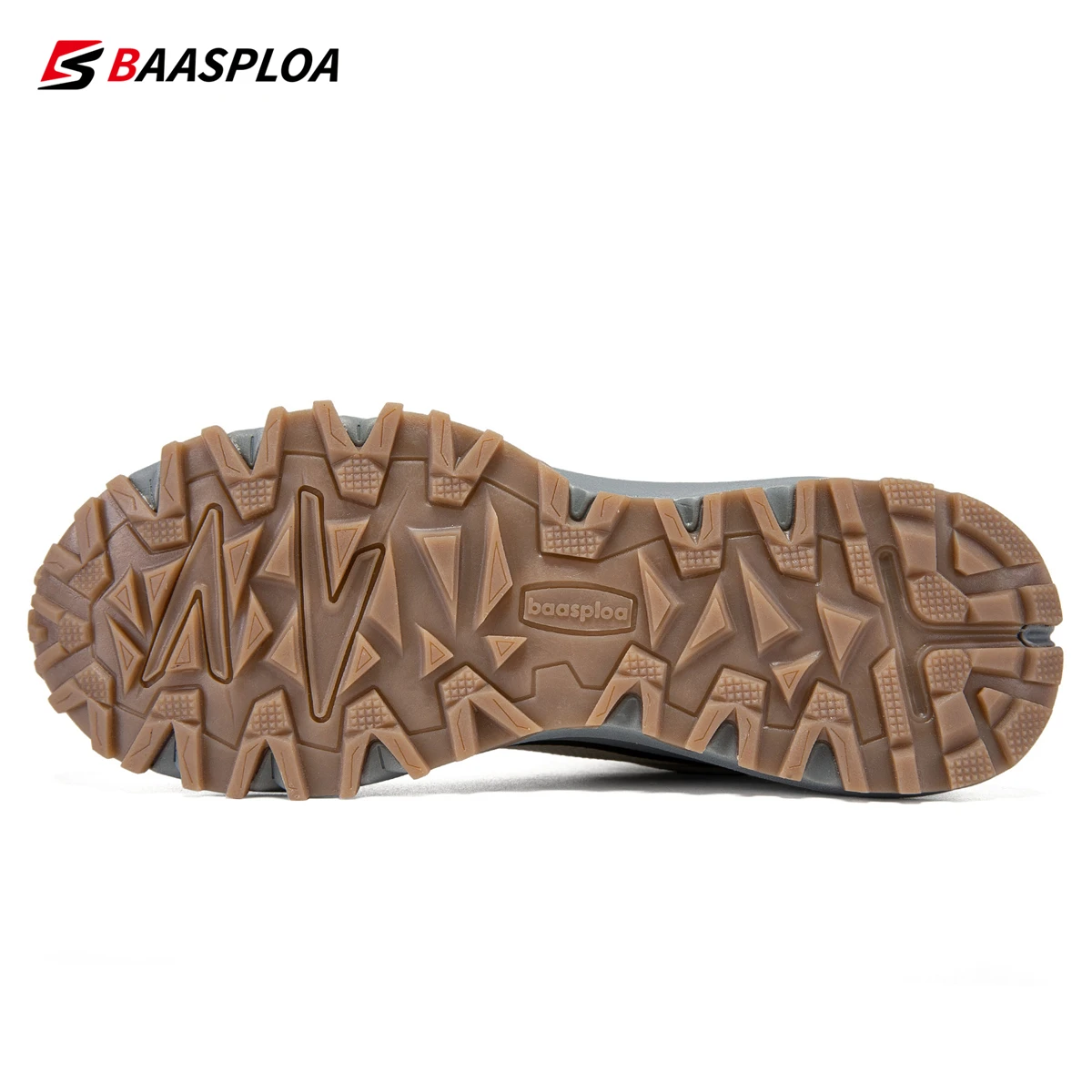 Baasploa Men Hiking Shoes Fashion Lightweight Outdoor Sneakers Breathable for Men Anti-Skid Wear-Resistant New Male Shoes - Image 3