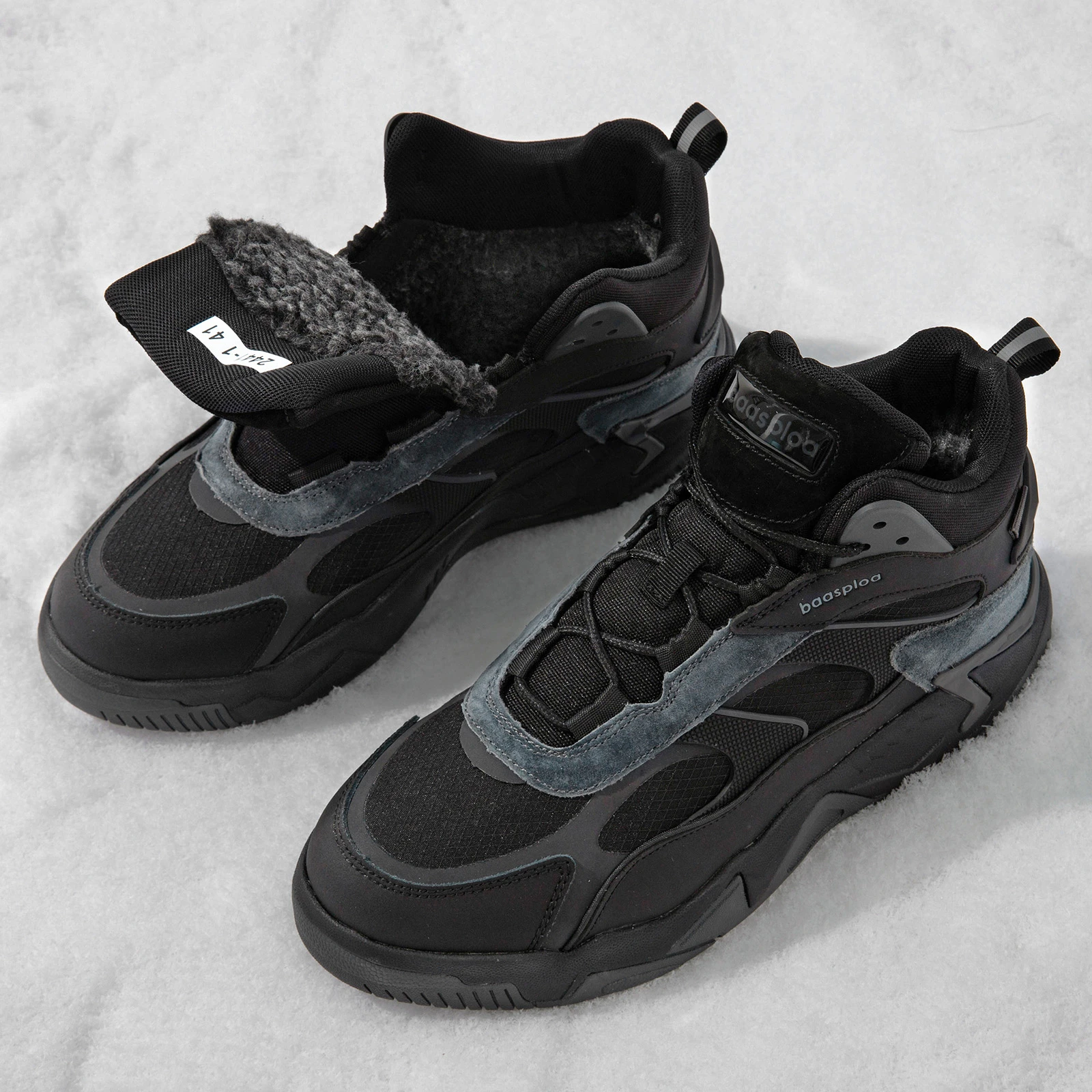 Baasploa New Men's Shoes Outdoors Walking Sneakers Waterproof Shoes Comfort Tenis for Men Non-Slip - Image 4