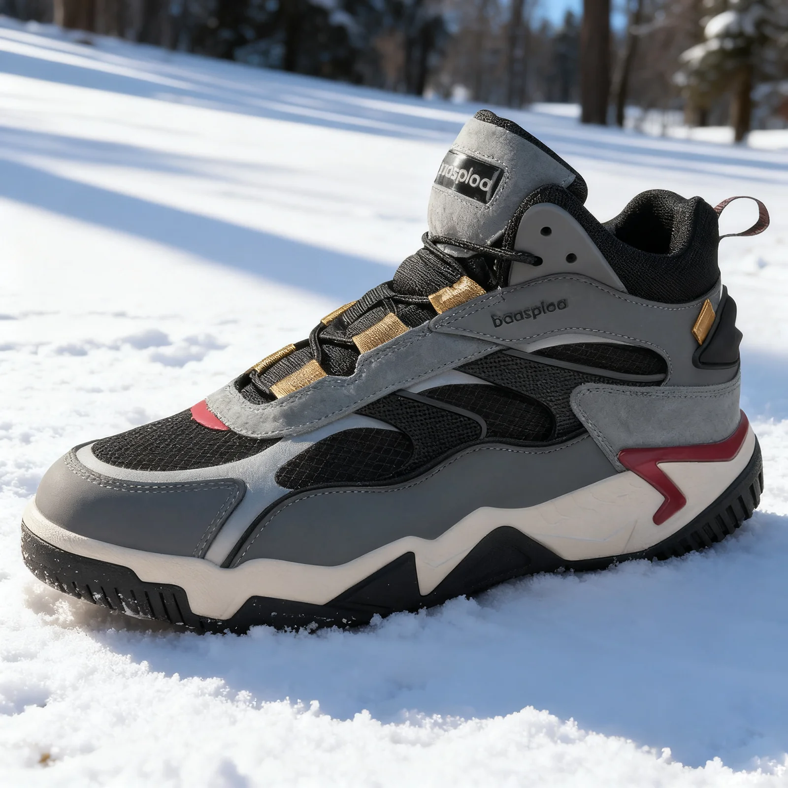 Baasploa New Men's Shoes Outdoors Walking Sneakers Waterproof Shoes Comfort Tenis for Men Non-Slip