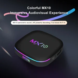 Best Selling MX10 Z4 TV Box Android 13 Allwinner H313 2GB 16GB Smart TV Box 2.4G/5G WIFI6 Support Video 4K Set-top Box