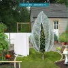 Bird-proof Net Mosquito Screen Orchard Breeding Net Insect-proof Cover Fruit Tree Netting Cover with Zipper Mesh Garden Netting