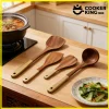 COOKER KING 4-IN-1 Cooking Tool Set Ebony Spatula and Spoon Home Kitchen Use High Quality Kitchenware Non Stick Pot Specific