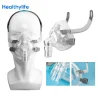 CPAP Full Face Mask Auto CPAP BiPAP With Headgear Headband Use for Cushion Travel Sleep Aid Anti Apnea Snoring Medical Air Breat