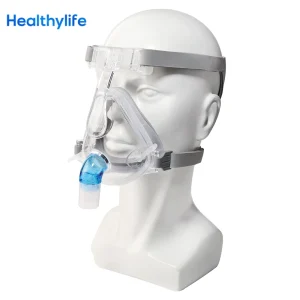 CPAP Full Face Mask Auto CPAP BiPAP With Headgear Headband Use for Cushion Travel Sleep Aid Anti Apnea Snoring Medical Air Breat