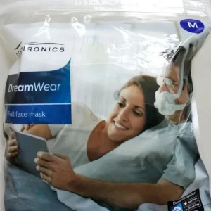 CPAP Full Face Mask for Philips Dreamwear Anti Snoring Mouth Nose Mask Auto CPAP Bipap Sleep Apnea With Mask Frame Headgear Hose