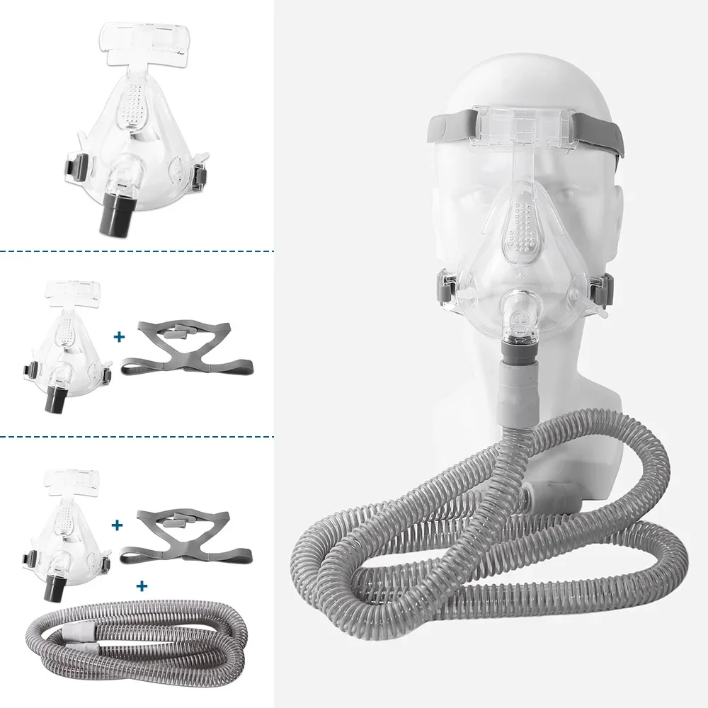 CPAP Nasal Face Mask for Auto CPAP BPAP Anti Snoring Sleep Prevent Apnea machine Sleep Nasal Full Face Mask Anti Snoring