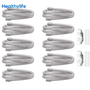 CPAP Tube 1.8m Universal CPAP Tubing Compatible with Most Machine & Mask 22mm CPAP Hose Connector Lightweight Flexible Odor-Free