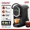Cafelffe 4in1 Coffee Machine Dolce gusto Nespresso Capsule ESE Pod Ground Coffee Coffee Cafeteria 19Bar Hot/Cold,Gift for Lover