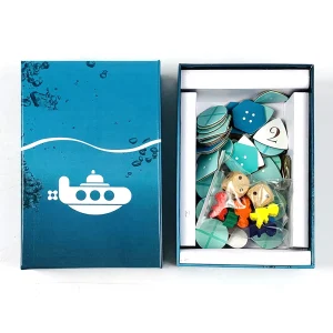 Card Game Home Entertainment Kids Party Board Game Undersea Treasure Hunt Strategy Puzzle Game Halloween and Christmas Gifts