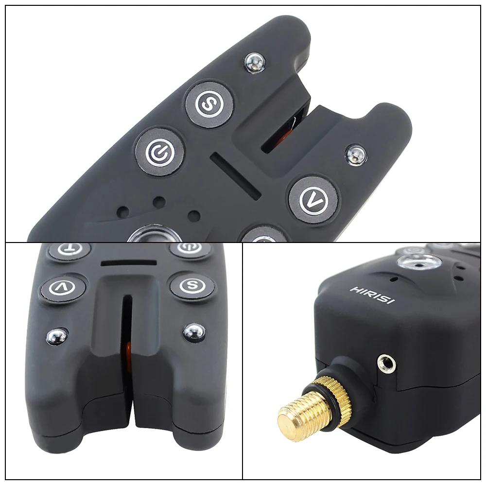 Carp Fishing Bite Alarm with Volume Tone Sensitivity Control LED Indicator B1101 - Image 3