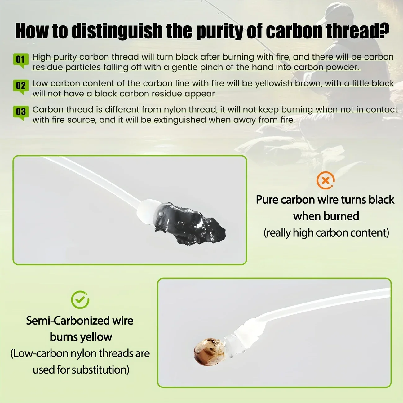 Carp Fishing Rigs Pre-Tied, Combi & Hair Rigs with Rolling Swivels, 100% Fluorocarbon Ready-to-Use Tackle for Method Feeder - Image 4