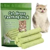 Cat Grass Teeth Grinding Stick Pet Snack Hairball Removal Sticks Ready To Eat Cat Baby Teeth Cleaning Stick Improve Digestion
