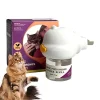 Cat Pheromones Calming Diffuser 30 Day Refill Pet Calming Spray Electric Heating Cat Soothing Pheromone Agent Set Home Indoor