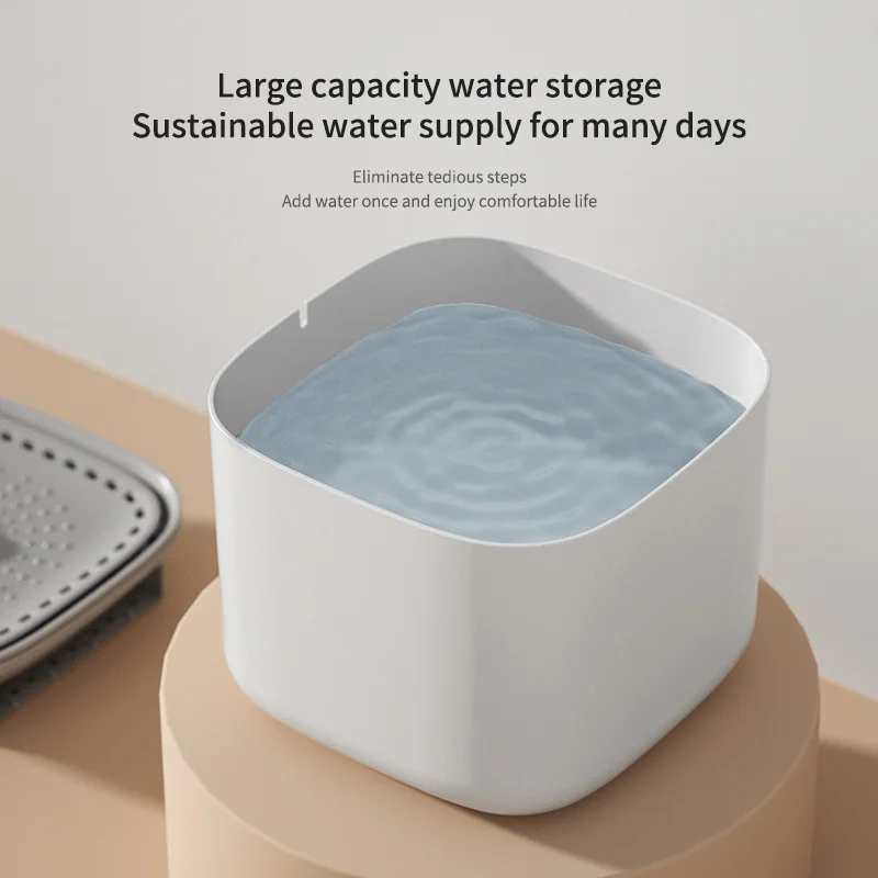 Cat Water Fountain 3L Large Capacity for Pet Water Drinking Bowls Dispenser USB Electric Auto Recirculate Ultra Quiet - Image 4