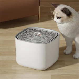 Cat Water Fountain 3L Large Capacity for Pet Water Drinking Bowls Dispenser USB Electric Auto Recirculate Ultra Quiet
