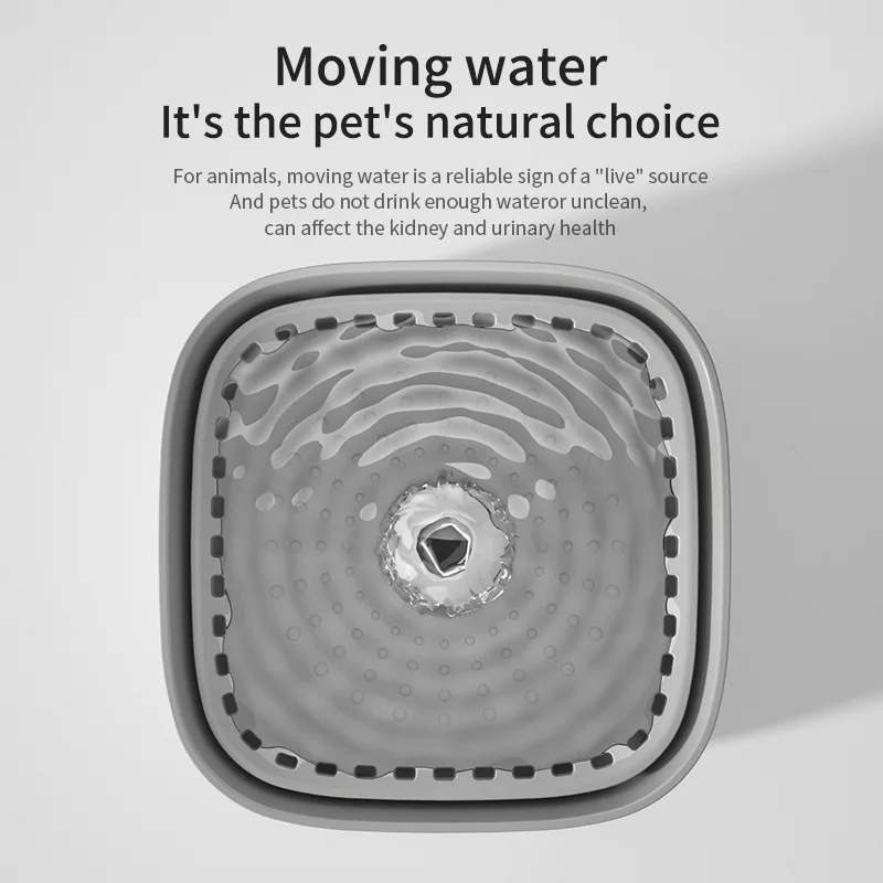 Cat Water Fountain 3L Large Capacity for Pet Water Drinking Bowls Dispenser USB Electric Auto Recirculate Ultra Quiet - Image 5