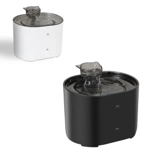 Cat Water Fountain Pet Water Dispenser for Cats Dogs Inside Filters&Ultra-Quiet Pump 2.2L/74oz Dog Cat Dringing Fountain