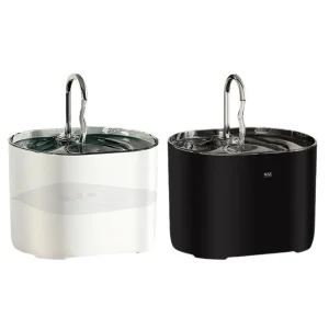 Cat Water Fountain Pet Water Fountain for Cats Inside 1Filters&Ultra-Quiet Pump 2.2L/73oz Dog Pet Water Fountain