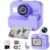 Children's Mini Digital Video Camera with Thermal Printing & Multiple Image Stabilization, 32GB Card Included