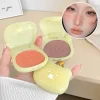 Colorful Matte Monochrome Blush SHAQINUO Whitening Lasting Vitality Girl Nude Makeup Natural Smudge Pendant Single Blush Plate