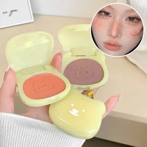 Colorful Matte Monochrome Blush SHAQINUO Whitening Lasting Vitality Girl Nude Makeup Natural Smudge Pendant Single Blush Plate