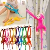 Colorful Plush Monkey Toys Long-Armed Monkey Photography Accessories Stuffed Plush Curtains Baby Sleeping Appease Animal Toys