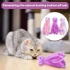Cute octopus cat toys for kittens and young cats, cat toys for chewing, plush toys, pet supplies