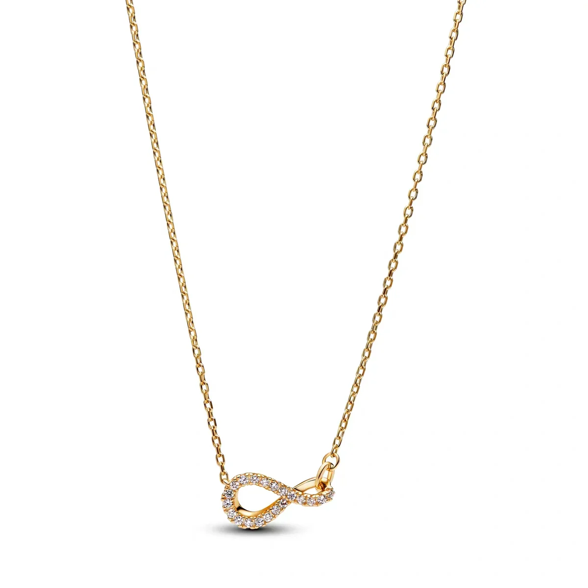 Dazzling Exquisite Charm Women's Jewelry Birthday Party Gift 925 Sterling Silver Zircon Moon Bowknot Circular Heart Necklace - Image 4