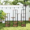 EFAN 4/5/6 Tier Plant Stand Indoor Metal Plant Shelf for Multiple Plants Small Corner Flower Stand for Patio Garden Balcony Home