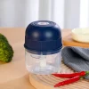 Electric Garlic Masher Masher Onion Chopper 260ML Meat Grinder Chili Vegetable Ginger Grinder Household Kitchen Blender