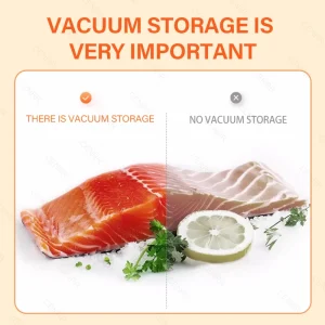 Electric Professional Vacuum Sealer Food Electric Vacuum For Kitchen Food Storage Sealing Machine Dry/Wet Food Cuisine Sealer