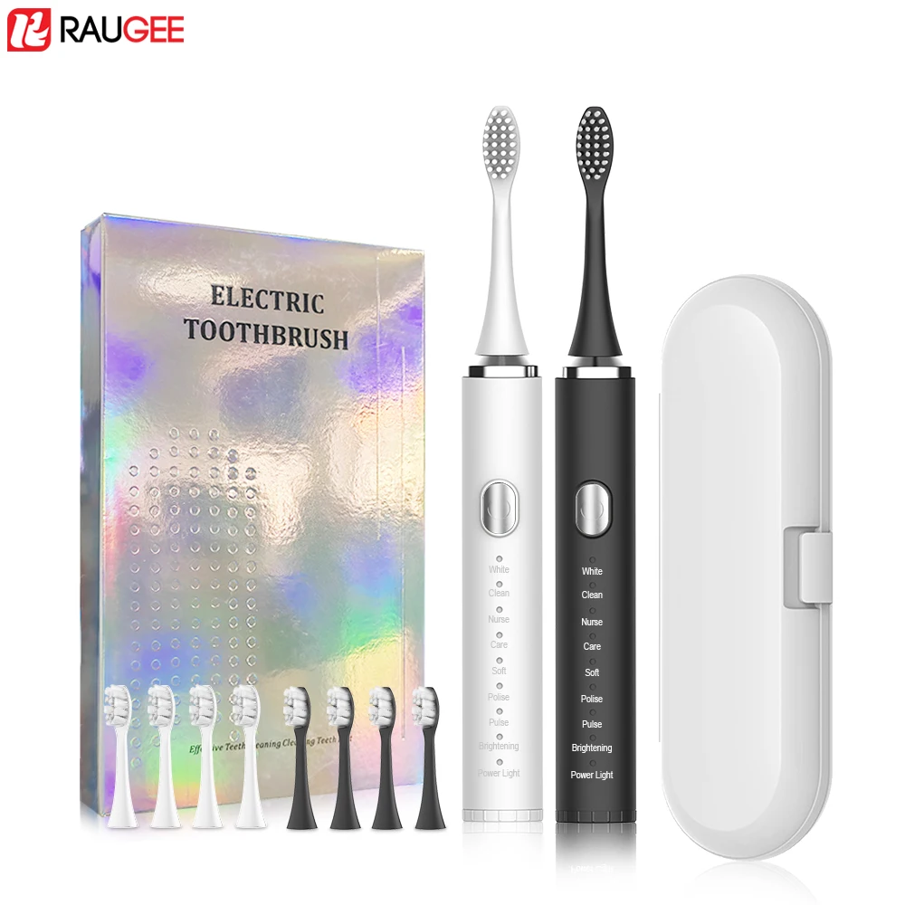 Electric Toothbrush Sonic Electric Toothbrush For Teeth Brushes Vibration Dental Tooth Cleaner USB Rechargeable Tooth Brush Case