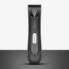 Electric Trimmer for Men's Groin Hair: Versatile Body Groomer and Waterproof Pubic Hair Trimmer with Replaceable Ceramic Blade