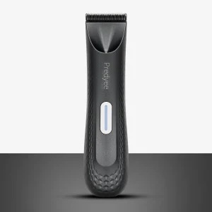 Electric Trimmer for Men's Groin Hair: Versatile Body Groomer and Waterproof Pubic Hair Trimmer with Replaceable Ceramic Blade