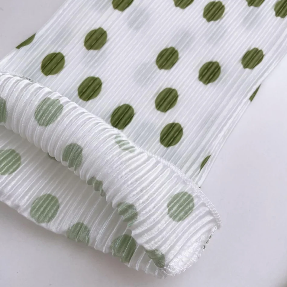 Elegant Playful Girls Floral Polka Dot Flared Pants Summer Autumn Outdoor Casual Bottoms Children Kids Cartoon Fashion Capris - Image 6