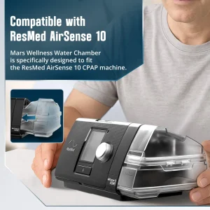 Everness Replacement Water Chamber for Philips AirSense 10 & AirCurve 10 CPAP Machines Durable Sealing And Long-lasting Use