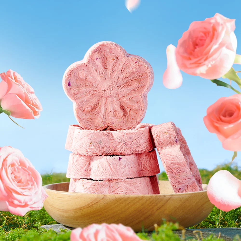 FD Flower Biscuits Clean Breath Pet Cats Dogs Nutritional Snacks Pure Meat Get Rid of Bad Breath Grind Teeth Clean Teeth - Image 2