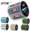 FTK Fishing Line Carbon Fiber Coating Fluorocarbon Line 300M/500M 0.14-0.5mm 4.13-34.32LB Wearable Accessories Japan