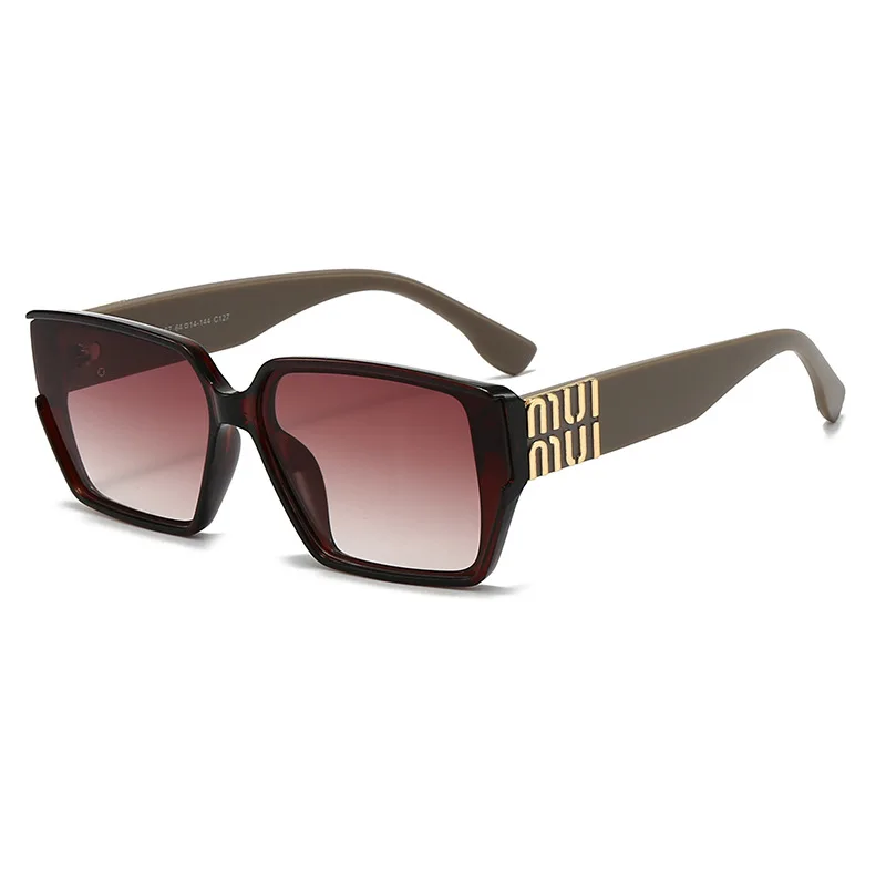 Fashion MM Designer Sunglasses for Women and Men Stylish Square Luxury Glasses Unisex Trend Vintage Shades UV400 - Image 2