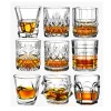 Fashion Whiskey Glasses, Scotch Whisky, Bourbon, Cocktails, RUM, Durable Whiskey Glasses