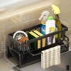 Faucet Hanging Rack – Integrated Draining & Storage, Kitchen Space-Saving Tool