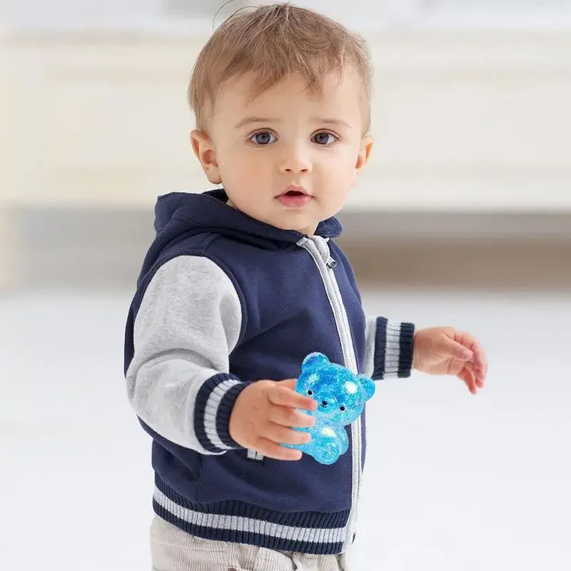 Fidget Bear Toy Squishys Glitter Gummy Bear Small Cute Animal Anti Stress Fidget Splat Decompressions Vent Squeeze Toy - Image 6