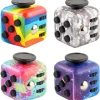 Fidget Cube Hand Spinner Decompression Toy for Autism ADHD Anxiety Sensory Toys for Kids Adults Stress Relief Toys Antistress